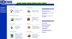 Desktop Screenshot of iaeng.org