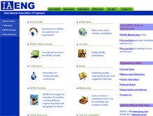 Tablet Screenshot of iaeng.com